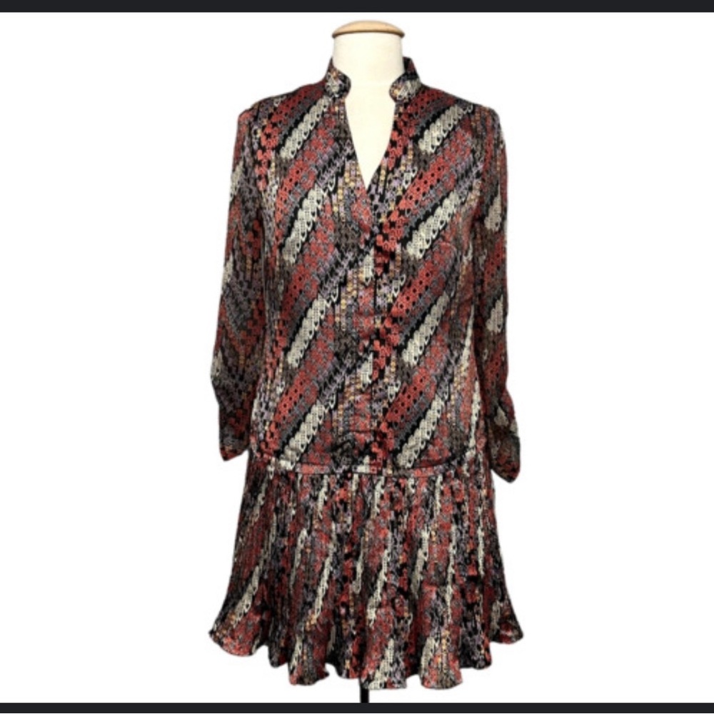 Chic Bohemian Patterned Dress